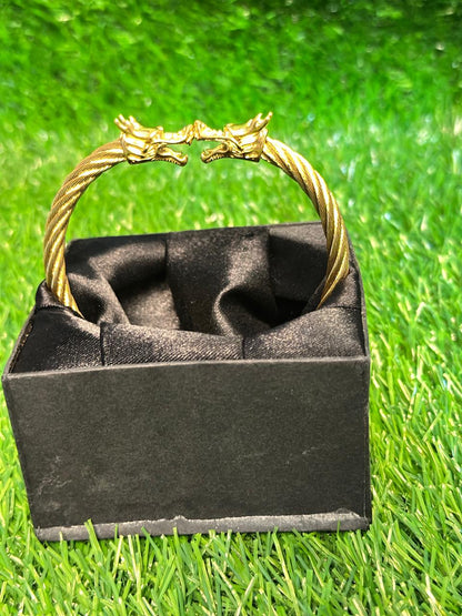 Dragon Rope Bracelet – {Golden & Silver}