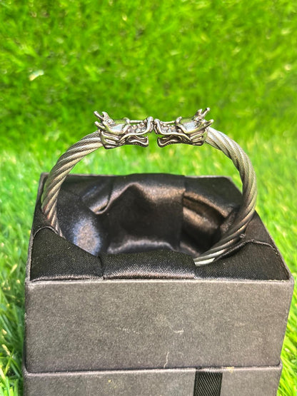 Dragon Rope Bracelet – {Golden & Silver}