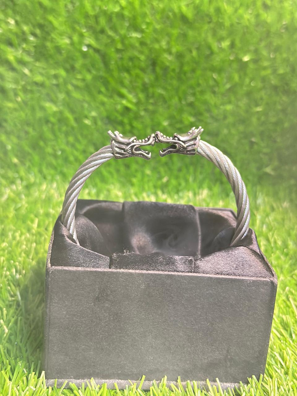 Dragon Rope Bracelet – {Golden & Silver}