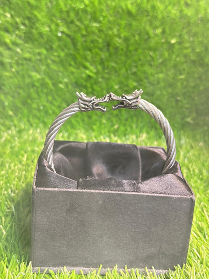 Dragon Rope Bracelet – {Golden & Silver}